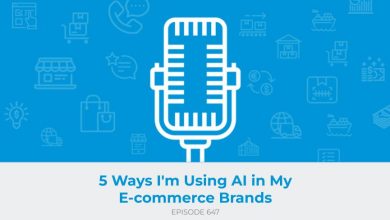 E647: 5 Ways I'm Using AI in My E-commerce Brands