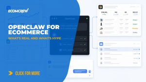 OpenClaw For Ecommerce article cover image.