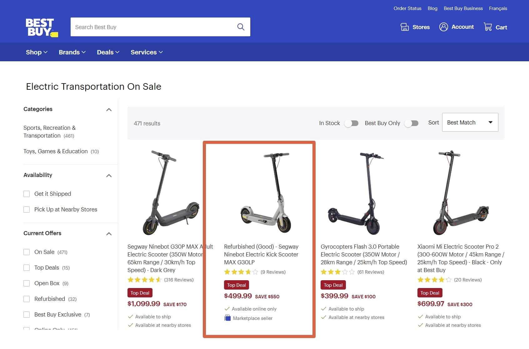 best buy marketplace